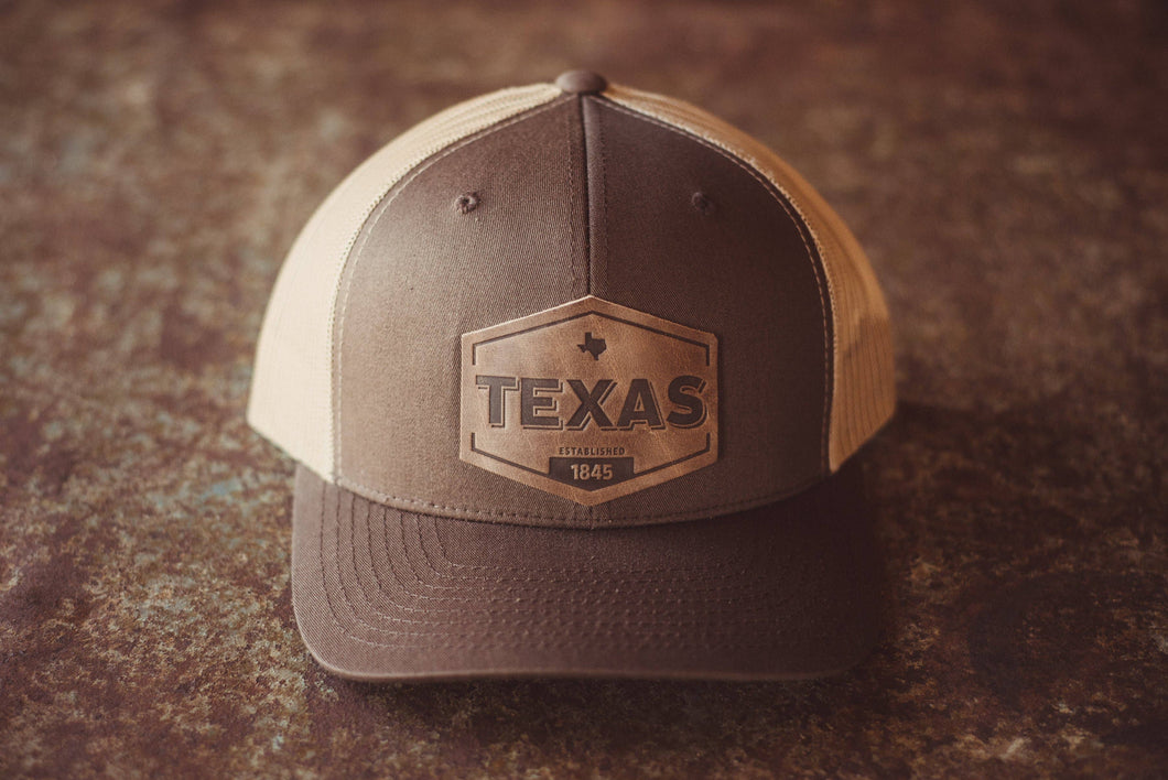 Texas Established Hat-Brown