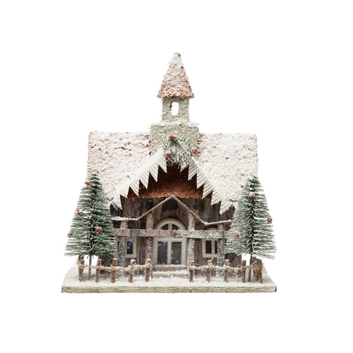 Snowy Paper House