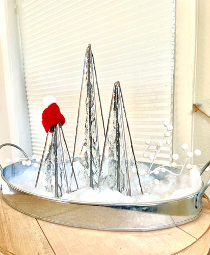 Stained Glass Tree Set