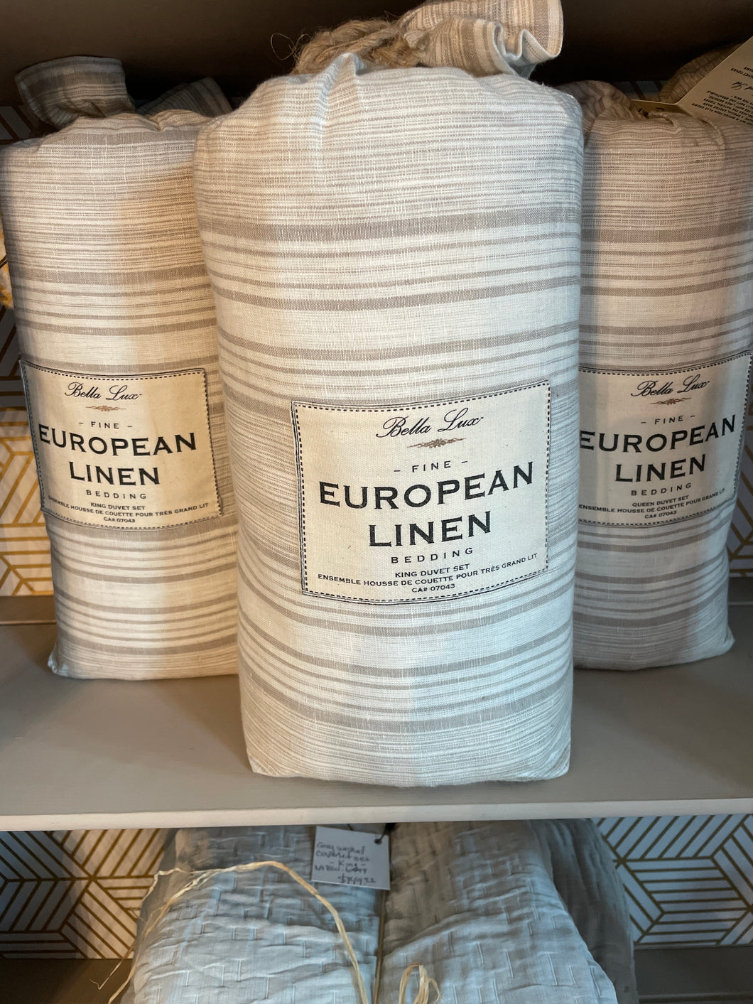 European Linen Duvet Set