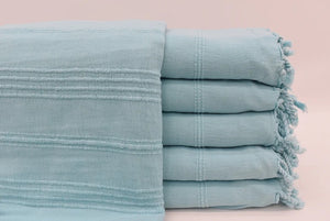 Turkish Bath Towel-Turquoise
