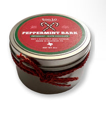 Load image into Gallery viewer, Peppermint Bark Tin Candle