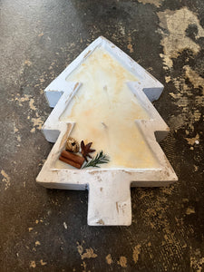 Tree Dough Bowl Candle