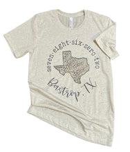 Load image into Gallery viewer, Leopard Print Bastrop TX Shirt