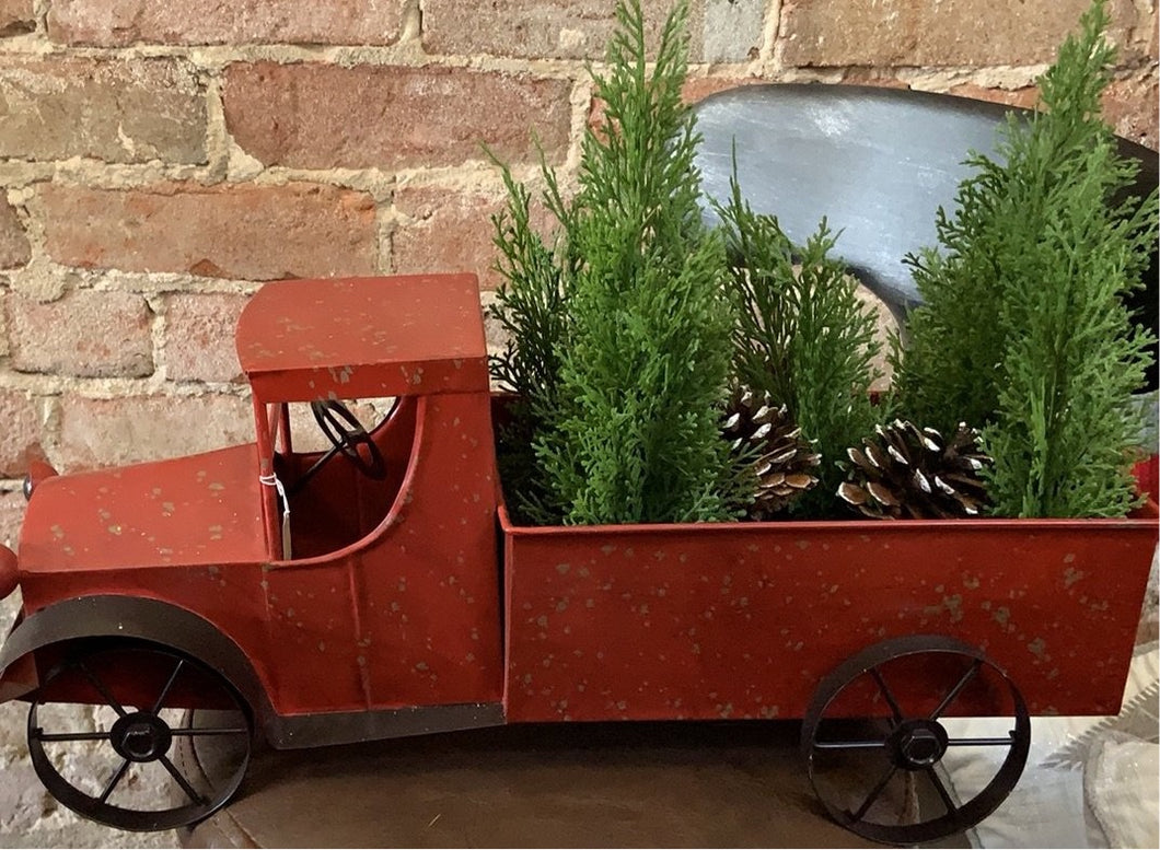 Vintage Truck With Tree