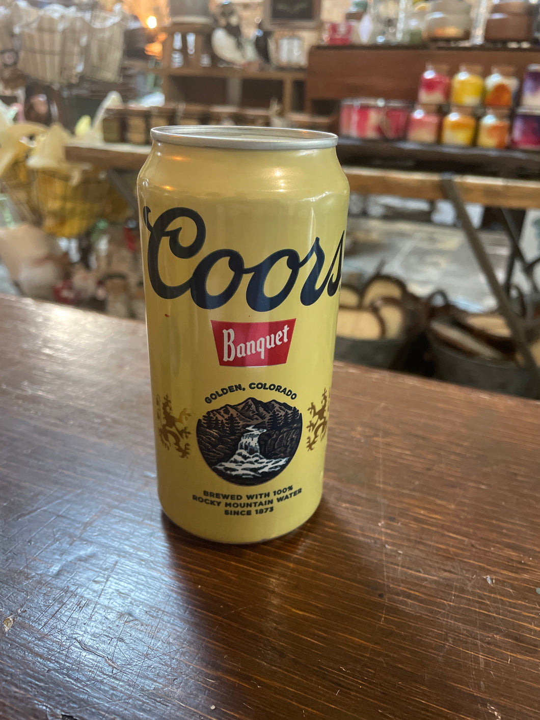 Coors Banquet Candle
