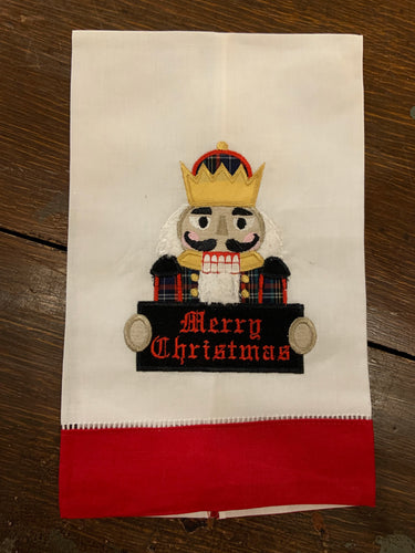 Nutcracker Napkin-Red