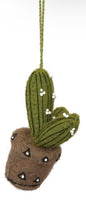 Load image into Gallery viewer, Potted Cactus Ornament