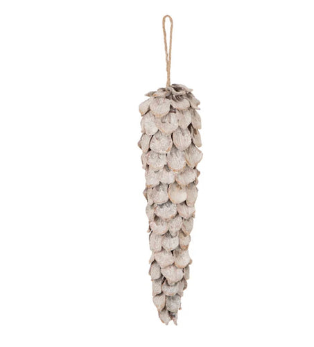 Large Hanging Pinecone Ornament