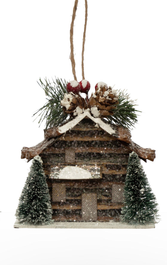 Paper Cabin Ornament