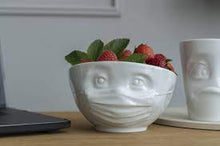 Load image into Gallery viewer, Mask Face Bowl-White
