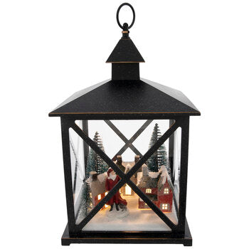 Light Up Santa's Village Lantern