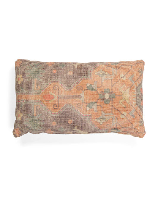 Printed Boho Kidney Pillow-Multi