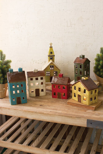 Ceramic Village Houses